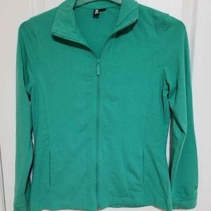 ROOTS WOMEN'S ZIPPER SWEATER MINT + FREE GIFT